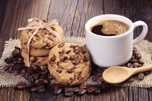 Coffee And Chocolate Cookies