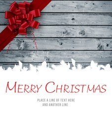 Poster - Merry christmas message