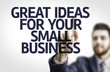 © gustavofrazao - Business man pointing: Great Ideas For Your Small Business