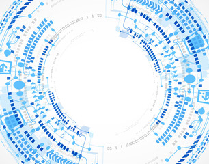 Abstract technology business template background.