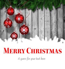 Poster - Merry Christmas message