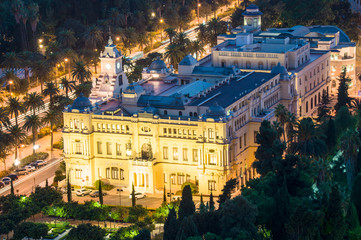 Canvas Print - Malaga