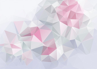 Wall Mural - Light  abstract triange background