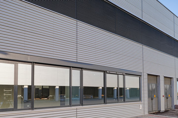 aluminum facade