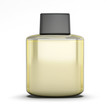 Blank bottle of aftershave