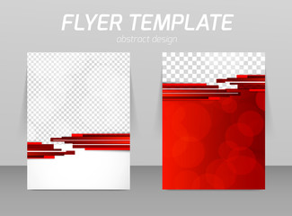 Poster - Abstract flyer template design