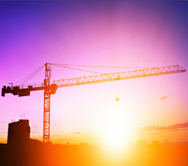 construction site (manual sunrise)