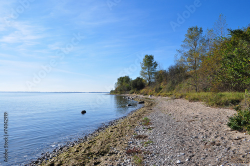 Naturstrand am Gelben Ufer, Zudar – kaufen Sie dieses Foto und finden