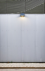 Poster - corrugated steel