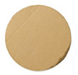 © Carolyn Franks - Round Pizza Cardboard Background
