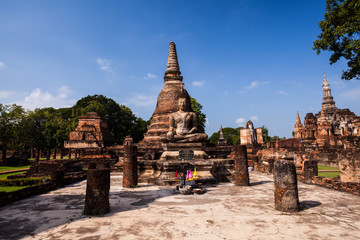 Wat Mahathat ,Sukhothai ,Thailand