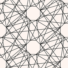 Fototapete - Seamless pattern. Geometric texture