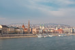 View of the embankment of the Danube, Budapest