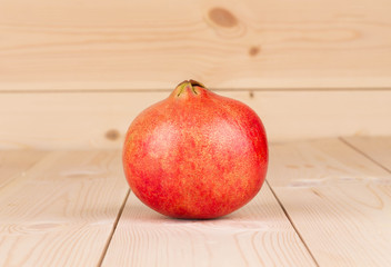 Sticker - Ripe pomegranate fruit.