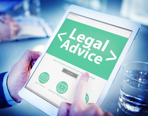 Poster - Legal Advice Compliance Consulation Expertise Help Concept