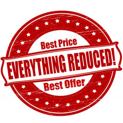 Sticker - Everything reduced