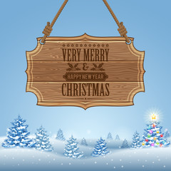 Wall Mural - Christmas background