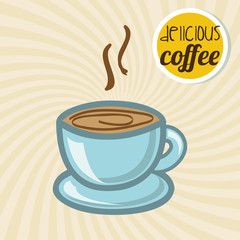 Sticker - coffee design