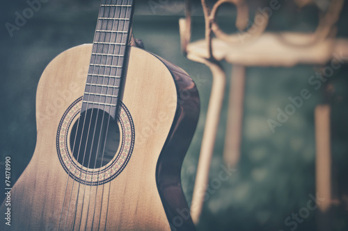 Plakaty folk  hiszpanska-gitara
