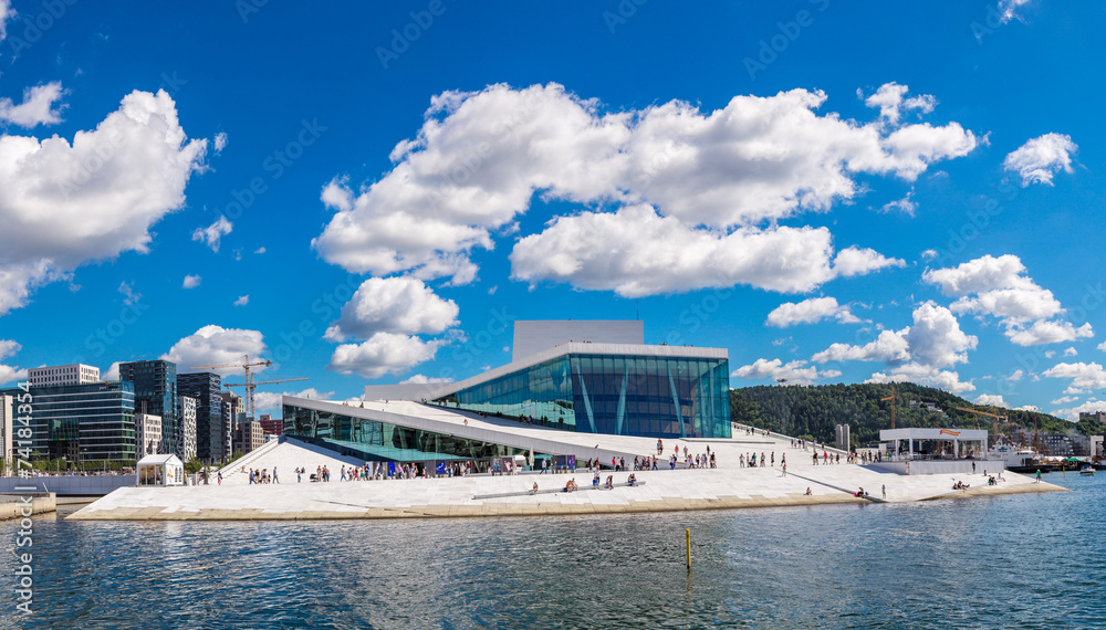 The Oslo Opera House - obrazy, fototapety, plakaty 