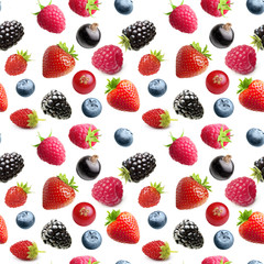 Wall Mural - Berries isolated