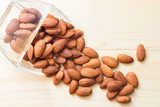 Fototapeta  - Almond nuts