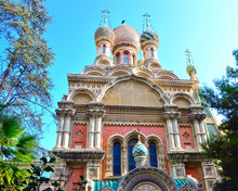 Russian Orthodox Church In Sanremo Italy