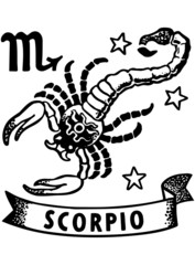 Wall Mural - Scorpio