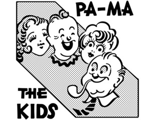 Poster - Pa Ma The Kids