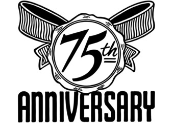 Wall Mural - 75th Anniversary