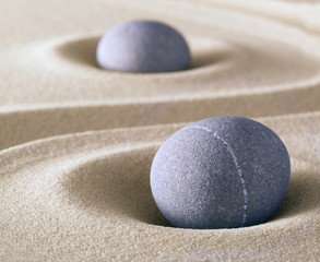 Wall Mural - zen meditation stone balance