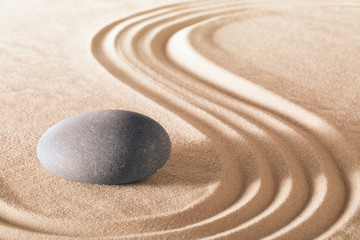 Wall Mural - Zen stone garden