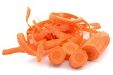 Fototapeta  - obierki z marchewki