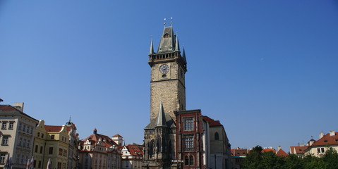 Sticker - Old Town of Prague ,one of the most famous capital of Europe.