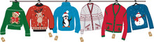 Collection Of Woven Christmas Sweaters