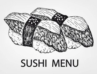 sushi menu