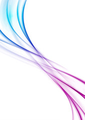 Wall Mural - Modern wave swoosh abstract background design
