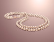 Pearl necklace realistic