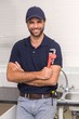 © WavebreakMediaMicro - Plumber smiling at the camera