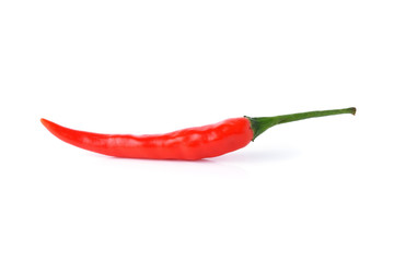 Poster - chili pepper isolated on a white background