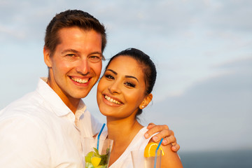 Wall Mural - happy young romantic couple