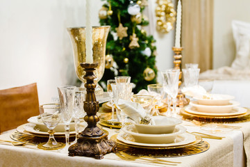 Poster - Christmas table