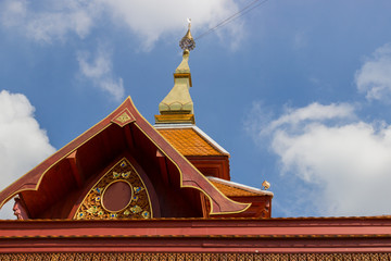 design of asian temple roof