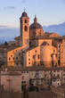 Il palazzo ducale ed il duomo di Urbino, Marche