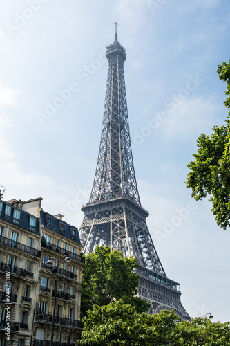 Naklejka - mata magnetyczna na lodówkę The Eiffel Tower in Paris