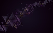 Abstract Geometric Crystal Background