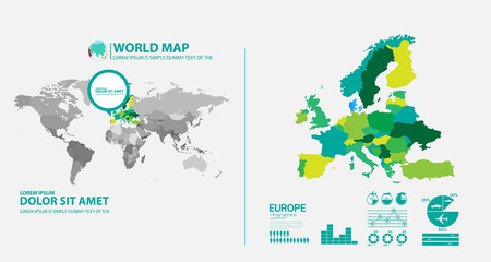 map infographic