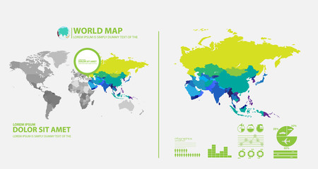 map infographic