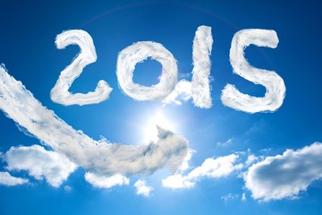 Poster - Composite image of 2015