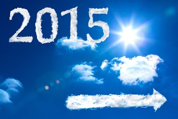 Poster - Composite image of 2015